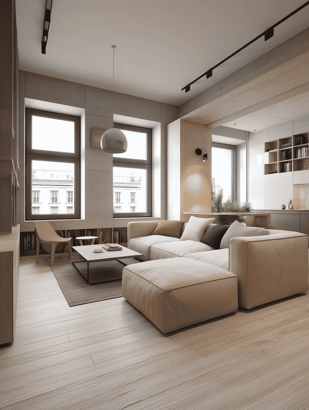 Industrial Loft - raw materials, open layouts, and urban edge derived from factory aesthetics.